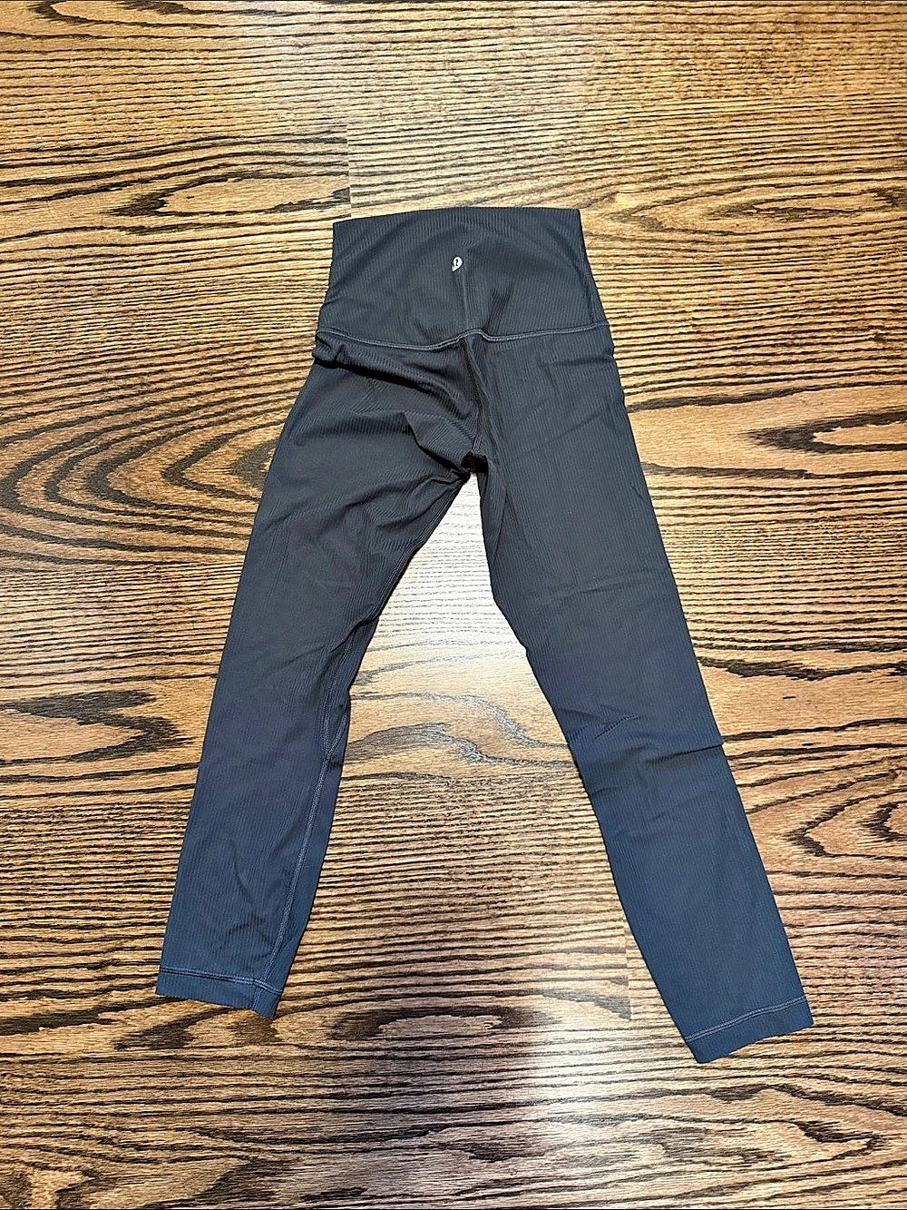 lululemon Align High-Rise Ribbed Crop 23" Grey Leggings